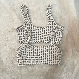 one PRICED INDIVIDUALLY LOLOL ARQ wide strap bra size medium in paisley